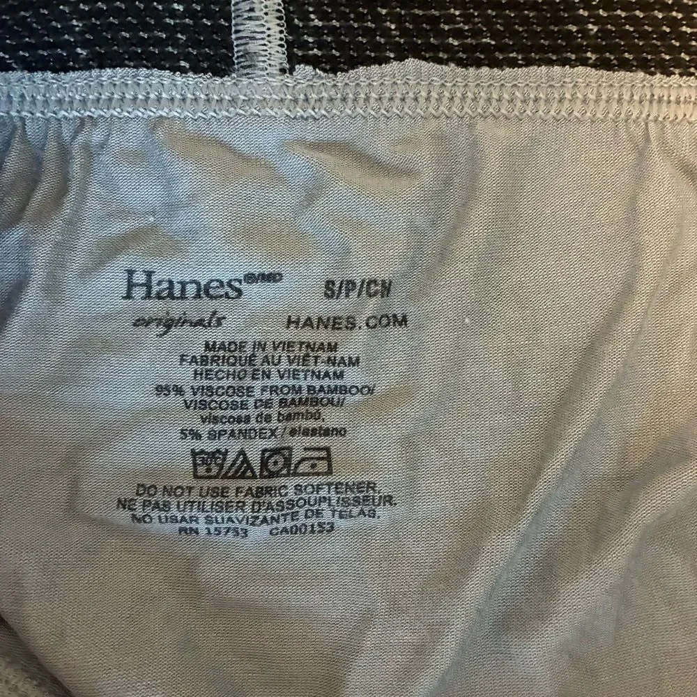 Hanes 2 pack Men's Supersoft Boxer Briefs gray green size Small bamboo New